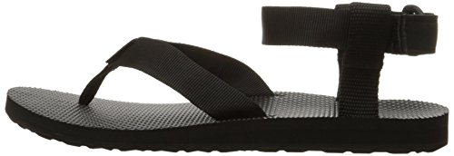 Teva - Original Sandal, Sandalias planas para Mujer, color Negro (Black- Blkblack- Blk), talla 36