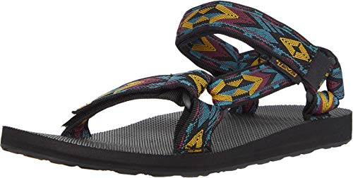 Teva Original Universal, Sandalias de Punta Descubierta Hombre, Multicolor (Double Diamond Deep Lake Dddl), 44.5 EU