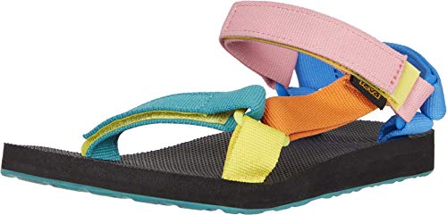 Teva Original Universal, Sandalias de Punta Descubierta Mujer, Multicolor (90s Multi SMU), 40 EU