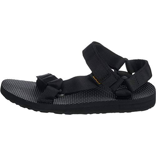 Teva Original Universal, Sandalias de Punta Descubierta Mujer, Negro (Black Black), 36 EU