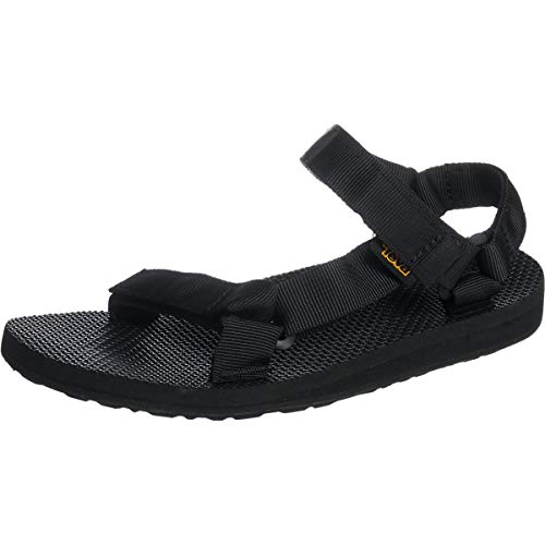 Teva Original Universal, Sandalias de Punta Descubierta Mujer, Negro (Black Black), 36 EU