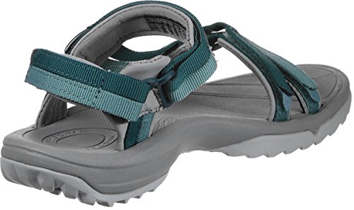 Teva Terra Fi Lite W's, Sandalias de Punta Descubierta para Mujer, Azul (North Atlantic), 38 EU