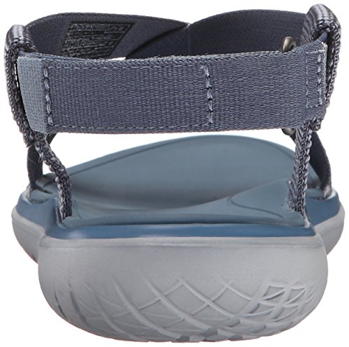 Teva Terra-Float Livia, Heels Sandals Mujer, Azul (Mosaic Vintage Blue-Mvblmosaic Vintage Blue-Mvbl), 41 EU