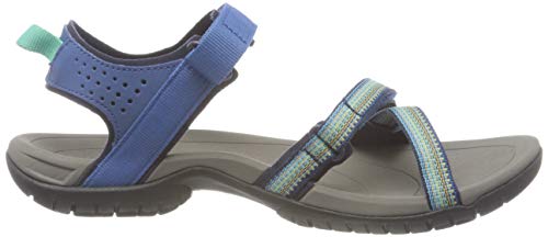 Teva Verra Sandal Womens, Zapatos para Senderismo Mujer, Blau, 37 EU