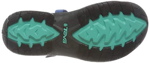 Teva Verra Sandal Womens, Zapatos para Senderismo Mujer, Blau, 37 EU