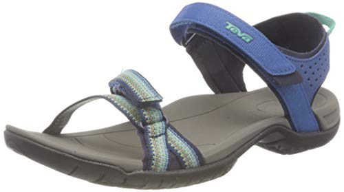 Teva Verra Sandal Womens, Zapatos para Senderismo Mujer, Blau, 37 EU
