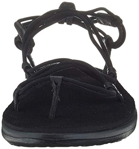 Teva Voya Infinity, Sandalias Mujer, Negro Black Black, 41 EU