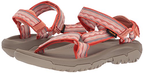 Teva W Hurricane Xlt2, Sandalias de Punta Descubierta para Mujer, Naranja (Lago Coral), 41 EU