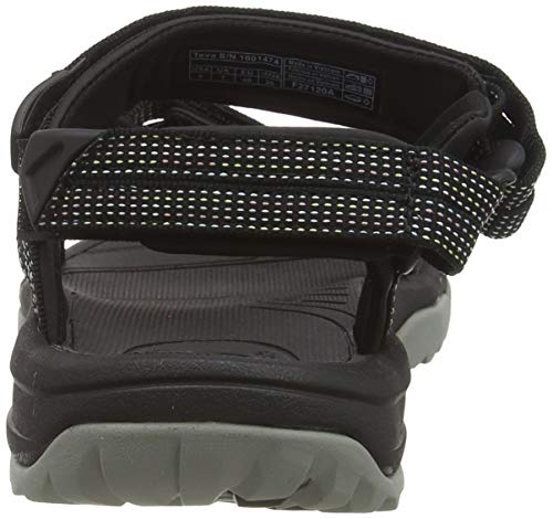 TEVA W Terra FI Lite, Sandalias Mujer, City Lights Black/Pastel, 40 EU