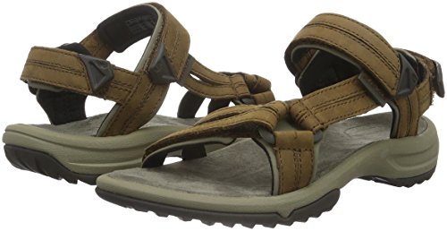 TevaTerra Fi Lite Leather W's - Sandalias Atléticas Mujer - Marrón - Braun (brown 556) - 42 EU (9 UK)