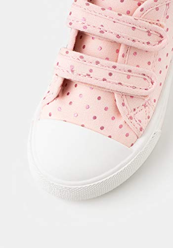 TEX - Zapatillas De Lona Estampadas para Niña, Rosa, 28 EU