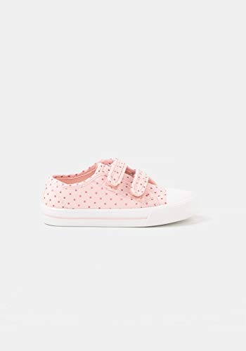 TEX - Zapatillas De Lona Estampadas para Niña, Rosa, 28 EU