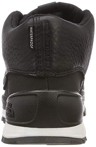 The North Face Edgewood, Botas Chukka para Hombre, Negro (Tnf Black/Tnf White Ky4), 44.5 EU