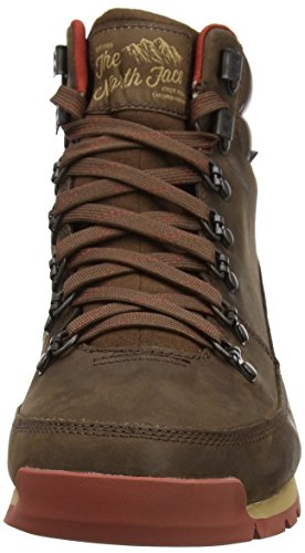 The North Face M B-To-B Redx Lthr, Botas Hombre, (Carafe Brown/Ketchup Red), 45 EU