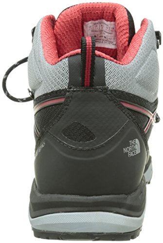 The North Face M Hedgehog Fastpack Lite Mid GTX, Botas de Senderismo Hombre, Negro/Rojo, 42