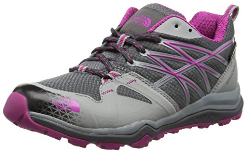 The North Face W Hedgehog Fastpack Lite GTX, Zapatillas de Senderismo para Mujer, Gris (Griffin Grey/Fuschia Pink), 38 EU