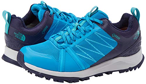 The North Face W LW FP II GTX, Zapatillas de Senderismo Mujer, Blue Acoustc Azul Peacoat Navy K6r, 38 EU