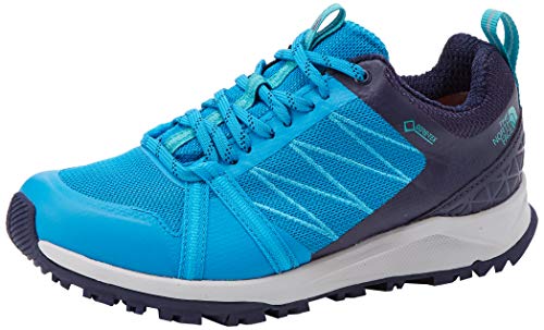 The North Face W LW FP II GTX, Zapatillas de Senderismo Mujer, Blue Acoustc Azul Peacoat Navy K6r, 38 EU