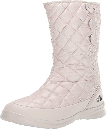 The North Face W Thrmoball Buttonup, Botas de Senderismo Mujer, Beige (Pumice Stone/TNF Black Gz3), 36 EU