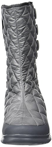 The North Face W Thrmoball Buttonup, Botas Mujer, Gris (Shiny Frost Grey/Iron Gate Grey), 37 EU