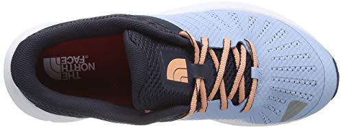 The North Face Womens Ampezzo, Zapatilla de Correr Mujer, Angel Falls Blue, 37 EU