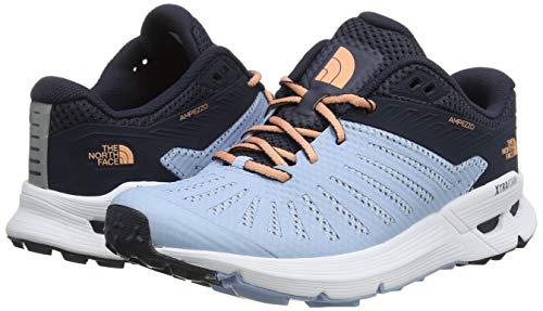 The North Face Womens Ampezzo, Zapatilla de Correr Mujer, Angel Falls Blue, 37 EU