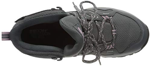 The North Face Womens Hedgehog Fastpack II Mid WP, Zapato para Caminar para Mujer, Zinc Grey, 37 EU