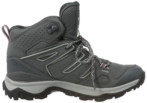 The North Face Womens Hedgehog Fastpack II Mid WP, Zapato para Caminar para Mujer, Zinc Grey, 37 EU