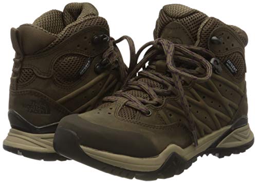 The North Face Womens Hedgehog Hike II Mid WP, Zapato para Caminar para Mujer, Bipartisan Brown, 47 EU