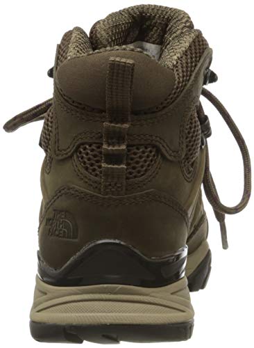 The North Face Womens Hedgehog Hike II Mid WP, Zapato para Caminar para Mujer, Bipartisan Brown, 47 EU