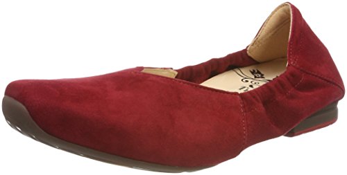 Think Gaudi_282175, Bailarinas Mujer, Rojo (Rosso 70), 39.5 EU