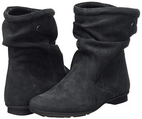 THINK! Keshuel_3-000009 , Bota a la Altura de la Pantorrilla para Mujer , Negro ( 0000 Schwarz ), 37.5 EU