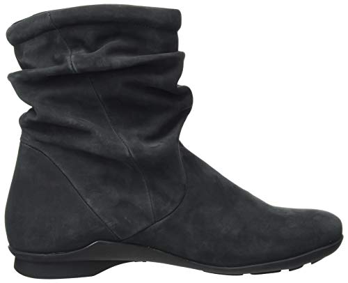 THINK! Keshuel_3-000009 , Bota a la Altura de la Pantorrilla para Mujer , Negro ( 0000 Schwarz ), 37.5 EU