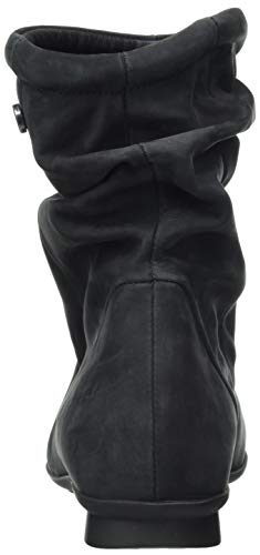 THINK! Keshuel_3-000009 , Bota a la Altura de la Pantorrilla para Mujer , Negro ( 0000 Schwarz ), 37.5 EU