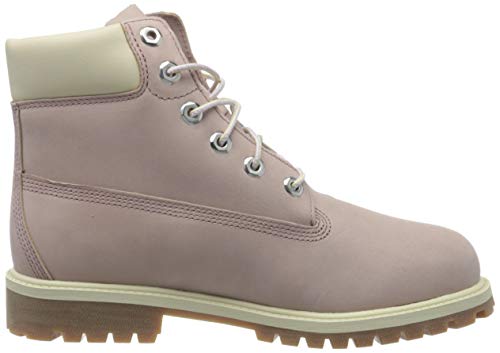 TIMBERLAND 6 in Premium Waterproof Botas Clasicas Unisex Niños, Violeta (Medium Purple Nubuck), 36 EU (4 UK (Junior) UK)
