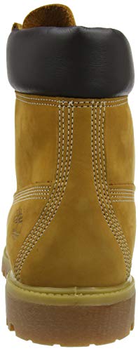 Timberland 6-Inch Premium Boot, Botas para Hombre, Amarillo (Wheat Nubuck), 43 EU