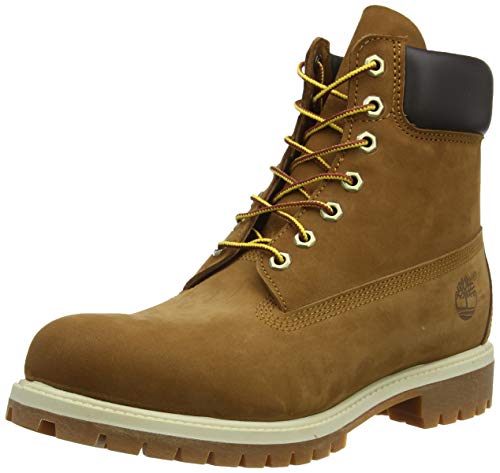 Timberland 6-Inch Premium Boot, Botas para Hombre, Marrón (Rust Nubuck), 41 EU