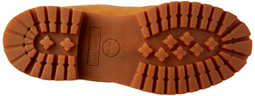 Timberland 6 Inch Premium Waterproof, Botas Hombre, marrón (Wheat Nubuck), 44.5 EU