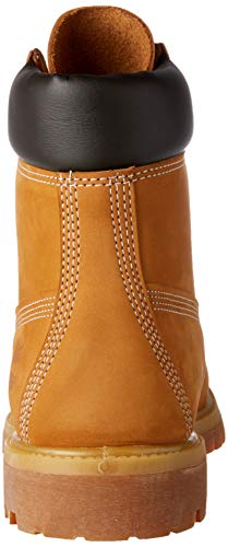 Timberland 6 Inch Premium Waterproof, Botas Hombre, marrón (Wheat Nubuck), 44.5 EU