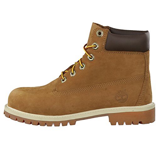 Timberland 6 Inch Premium Waterproof (Junior), Botas Clasicas Unisex Adulto, Marrón Rust Nubuck, 40 EU