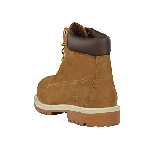 Timberland 6 Inch Premium Waterproof (Junior), Botas Clasicas Unisex Adulto, Marrón Rust Nubuck, 40 EU