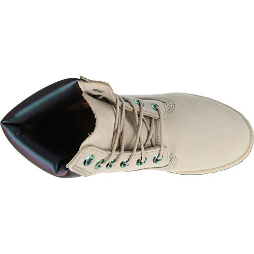 Timberland 6 Inch Waterproof Gris/Multicolor (Light Taupe/Iridescent) Nobuck 37½ EU