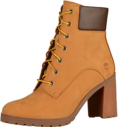 Timberland Allington 6 Inch, Botas Chukka Mujer, Amarillo Wheat Nubuck, 39.5 EU