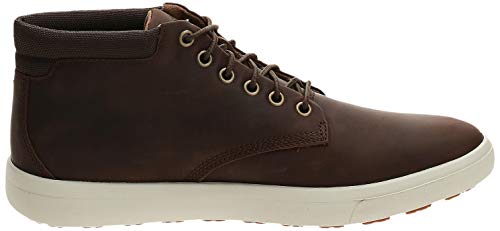 Timberland Ashwood Park Leather', Botas Chukka Hombre, Marrón Dk Brown Full Grain, 43 EU