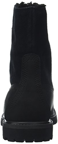 Timberland Authentic Teddy Fleece Waterproof, Zapatillas Chukka para Mujer, Negro (Black Full Grain), 38.5 EU