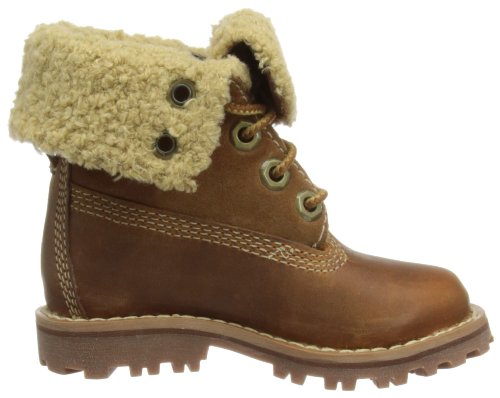 Timberland Authentics, Botas Unisex Niños, Marrón (Rust Nubuck), 39 EU