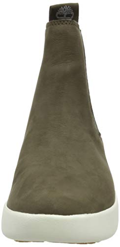 Timberland Berlin Park', Botines Chelsea Mujer, Verde Olive Nubuck, 42 EU