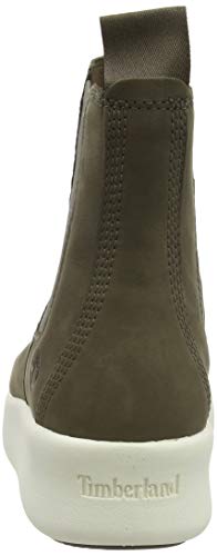 Timberland Berlin Park', Botines Chelsea Mujer, Verde Olive Nubuck, 42 EU