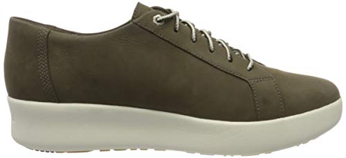 Timberland Berlin Park Oxford', Zapatillas Bajas Mujer, Verde Olive Nubuck, 39.5 EU