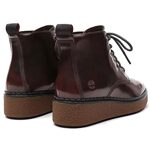 Timberland Bluebell Lane - Botines para mujer, color marrón, Rojo (granate), 36 EU